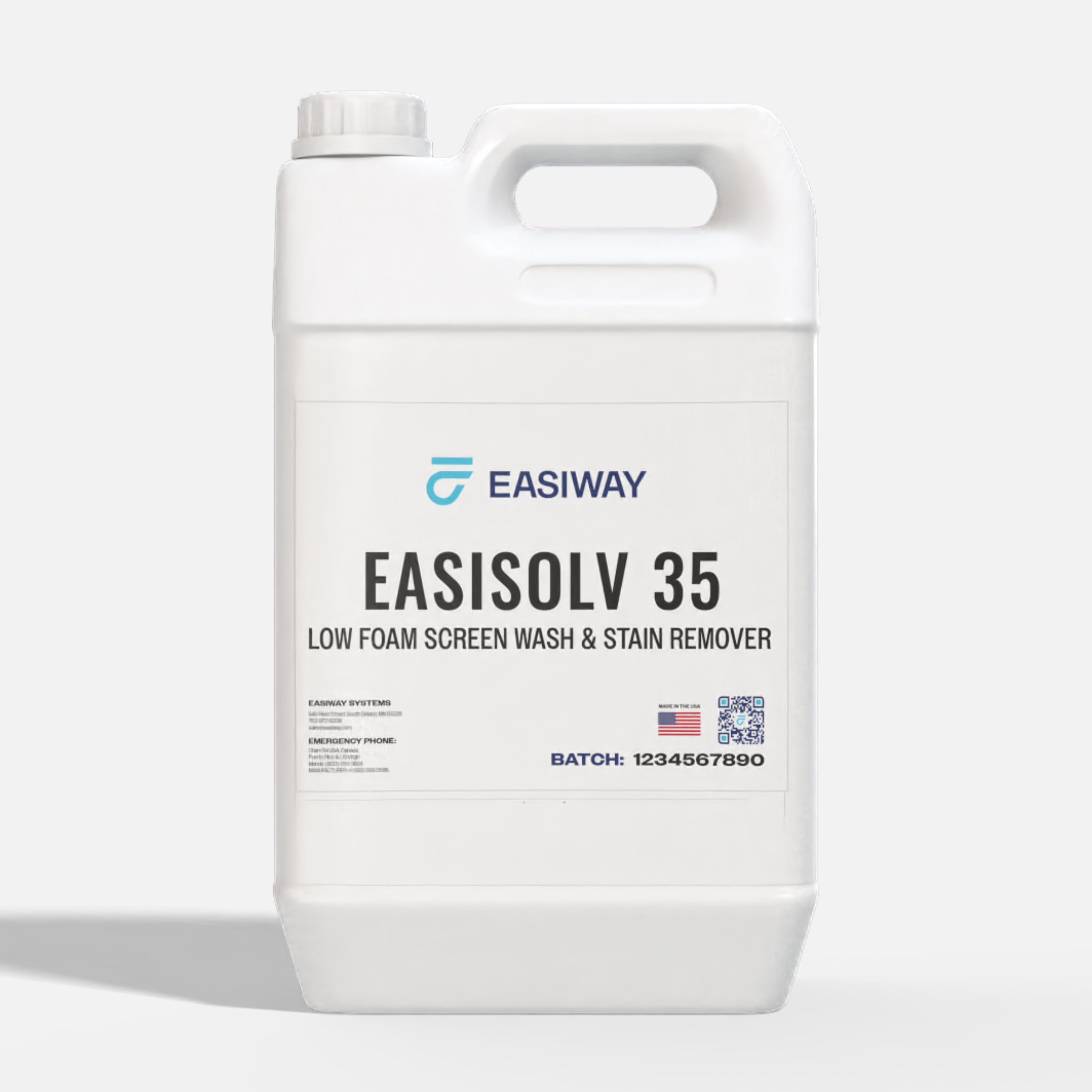 EasiSolv™ 35 Low Foam Screen Wash & Stain Remover