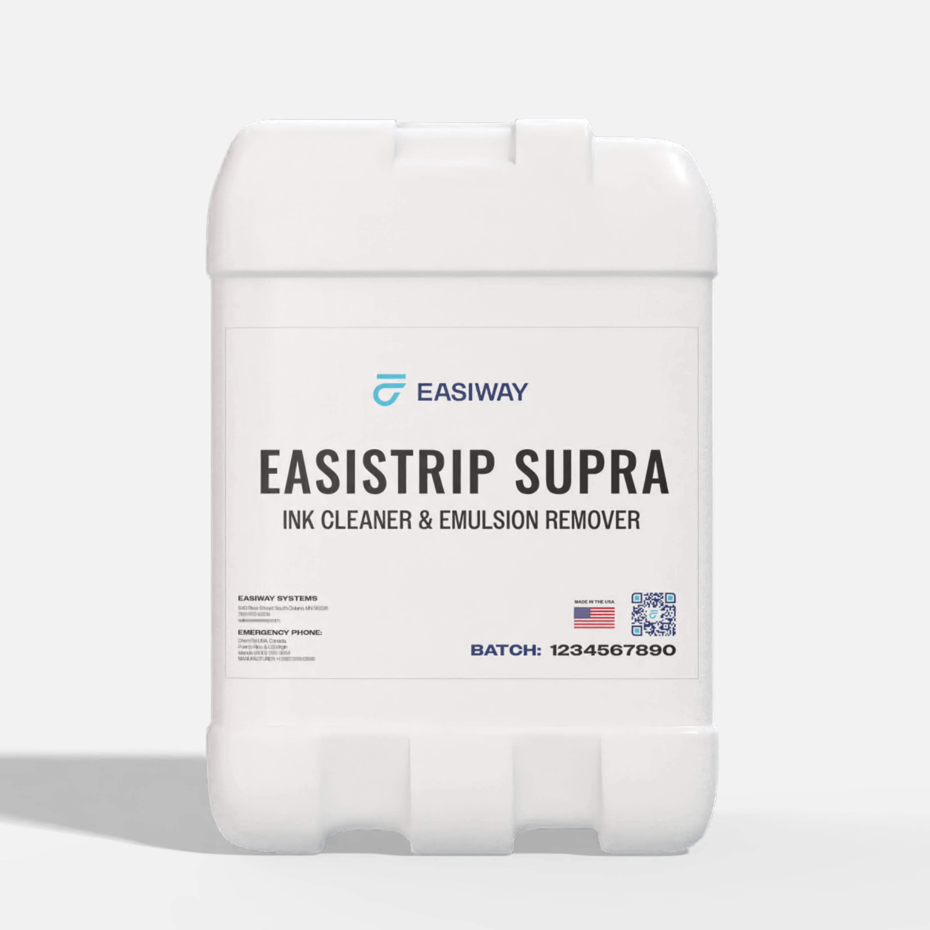 EasiStrip™ SUPRA Ink Cleaner and Emulsion Remover (For Dip Tank)